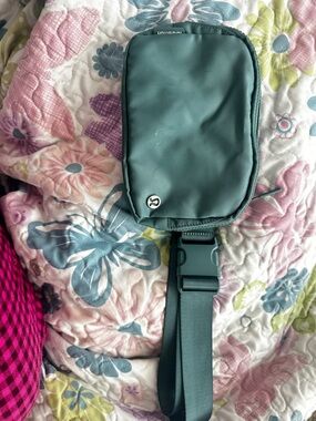 lululemon athletica Teal Crossbody belt bag